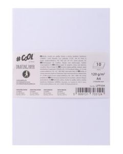Papír na kreslení, nižší obsah dřeva, 120 g/m2, A4, VICTORIA