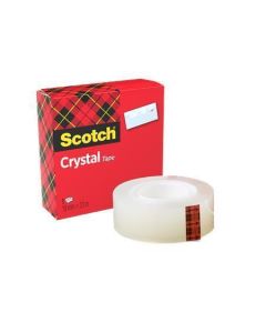 Lepicí páska, 19mm x 33m, 3M/SCOTCH "Crystal"