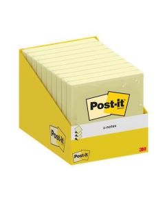 Samolepicí bloček, "Z", kanárkově žlutá, 76 x 76 mm, 1x 100 listů, 3M POSTIT 7100317838