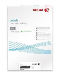 Etiketa, ILC, 63,5 x 38,1 mm, zaoblené rohy, 2100 ks/bal., 100 listů, XEROX 003R96298