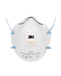 Respirátor s ventilkem "8822 FFP2", 10 ks, 3M 7100101091