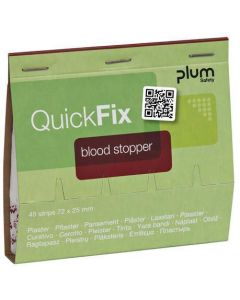 Náhradní náplasti "Quick Fix", hemostatická, 45 ks, PLUM PL5516