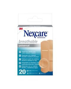 Leukoplast "Nexcare Universal", voděodolná, 20ks, 3M