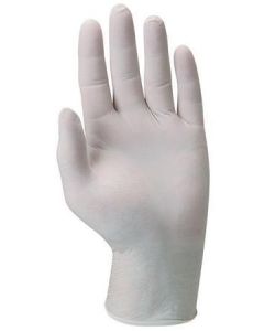 Ochranné rukavice, jednorázové, latexové, velikost L/10-es, pudrované, 5810B L