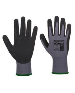 Ochranné rukavice "Dermiflex Aqua", šedo-černá, nitrilové, vel. XL, AP62G8RXL