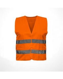 Reflexní vesta "Guarder", oranžová, 2XL