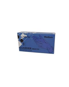 Ochranné rukavice, modrá, jednorázové, nitrilové, vel. XL, 100 ks, nepudrované, 1022XL