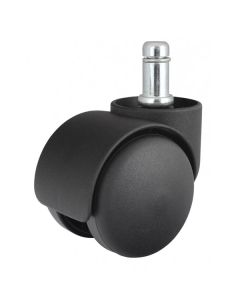 Kolečka pro herní židle černá, průměr čepu: 11mm, v balení 5ks