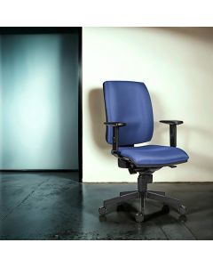 Powerton ERGO HANA Kancelářské ergonomické křeslo, Modré
