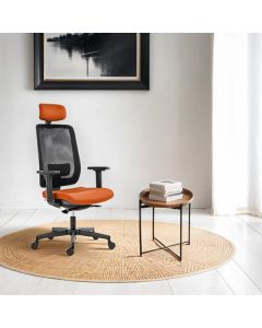 Powerton ERGO LUCIE Kancelářské ergonomické křeslo, Oranžové