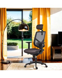 Powerton ERGO TINA Kancelářské ergonomické křeslo, Šedé
