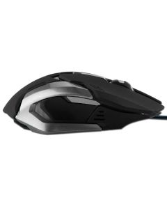 E-blue Auroza Gaming Myš drátová, černá, 4000DPI
