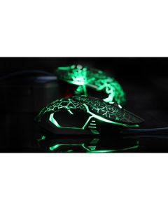 E-blue Auroza Gaming Myš drátová, černá, 4000DPI