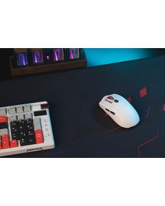 Marvo MONKA GURU Myš bílá, 26000DPI, Tri-Mode
