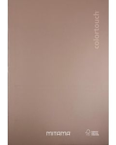 Sešit "Color Touch", A5, čtverečkovaný, 40+2 listů, lososová, MITAMA 62003-90226