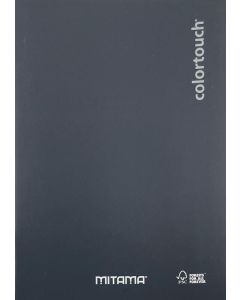 Sešit "Color Touch", A5, čtverečkovaný, 40+2 listů, černá, MITAMA 62003-90234