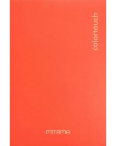 Sešit "Color Touch", A4, čtverečkovaná, 40+2 listů, neon oranžová, MITAMA 62013-90312