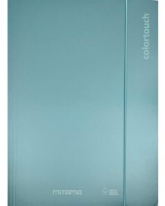 Desky s gumičkou "Color Touch", sv.zelená, MITAMA 62030-90273