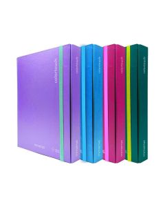Desky s gumičkou "Color Touch", 5cm, tm.zelená, MITAMA 62034-90282