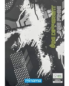 Sešit "Fantasy colours", A4+, čtverečkovaný, 52+2 listů, BDBF, MITAMA 62164-90053