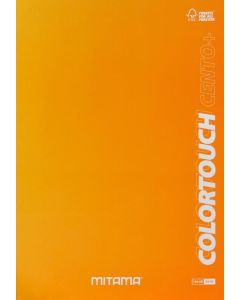 Sešit "Color Touch", A4+, linkovaný, 52+2 listů, oranžová, MITAMA 62172-90122