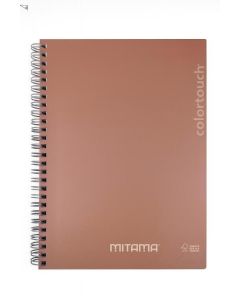 Spirálový sešit "i-Note", 18,5x24, linkovaný, 90 listů, lososová, MITAMA 62283-90201