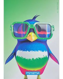Sešit "Animal", A4, čtverečkovaný, 40+2 listů, tučňák, MITAMA 62732-90101