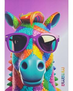 Sešit "Animal", A4, linkovaný, 40+2 listů, kůň, MITAMA 62733-90107