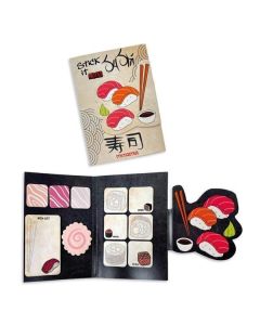 Samolepicí bločky "Sushi", mix velikostí a barev, MITAMA 62979-90180