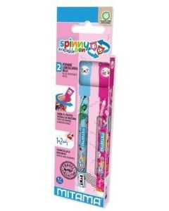 Roller "Spinny Pen", 0,7/0,35mm, vymazatelný, 2ks, Paris/New York, MITAMA 63829-90163