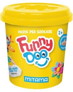 Modelína FUNNY DOO, sada 3 barvy, 3x120 g, červená, modrá, žlutá, MITAMA 63848