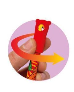 Roller "Spinny Pen Animal", 0,7/0,35mm, vymazatelný, 4ks, MITAMA 63976