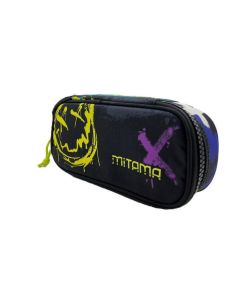 Penál plný "Oval", fluo tag, MITAMA 64328-90005