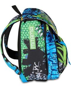 Školní aktovka "4Zip", dinosaurus, MITAMA 64718