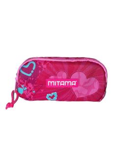 Penál "2Zip", srdce, MITAMA 64889-90015