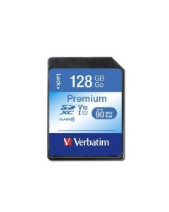 Paměťová karta "Premium", SDXC, 128GB, CL10/U1, 45/10 MB/s, VERBATIM