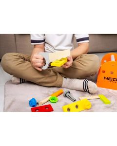 Dřevěná sada nářadí prod děti, GD022, Neo tools