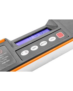 Digitální vodováha NEO TOOLS 60 cm, olovnice, čtvercový úhel, hliník