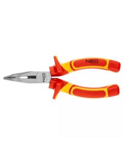 Kleště zahnuté, 160 mm, CRV, leštěné, NEO TOOLS