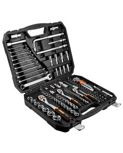 Sada nástrčných klíčů, 10-070, 126 ks, chrom-vanadiová ocel, Neo Tools