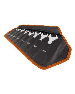 Dvojitý otevřený klíč, 09-860, Sada 8ks, 5.5-27 mm, supertenké, pouzdro, NEO TOOLS