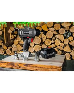 Horkovzdušná pistole ENERGY+ 270W, Graphite 58G082, Maximální teplota 550c, černá