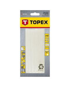 Náplně do tavicí pistole 8x100mm, Topex 42E180, 12 kusů, čiré