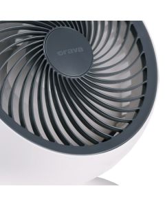 Orava mini stolní USB ventilátor, bílý