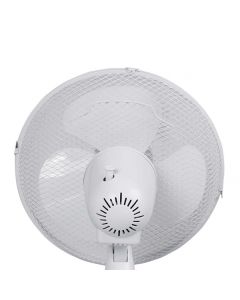 Orava stolní oscilující ventilátor, 30W, bílý