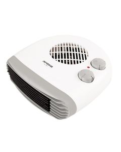 Orava Moderní horkovzdušný ventilátor, bílý