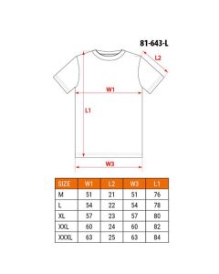 NEO TOOLS tričko s potiskem XXXL