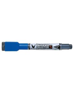 Popisovač na bílou tabuli "V-Board Master S", modrá, 0,8 mm, UF, s houbičkou, PILOT WBME-VS-UF-L-BG