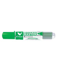 Popisovač na bílou tabuli "V-Board Master", zelená, 2,2 mm, klínový hrot, PILOT
