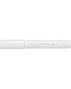 Dekorativní popisovač "Pintor F", bílá, 1 mm, PILOT